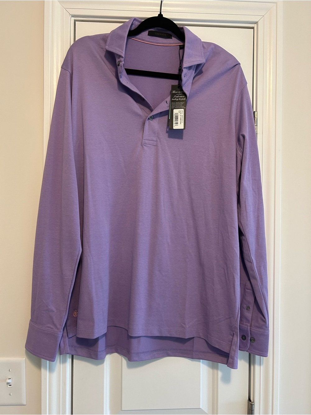 Greyson Long sleeve Polo Shirt - Men’s Large NWT